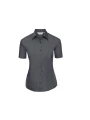 RUSSELL Chemise femme popeline polycoton manches courtes /api/colors/2fa123ac-77ac-4f42-beb3-f6a528eded78 personnalisable