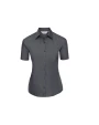 Hemden RUSSELL Ladies' Ss Polycotton Poplin Shirt voor bedrukking &amp; borduring