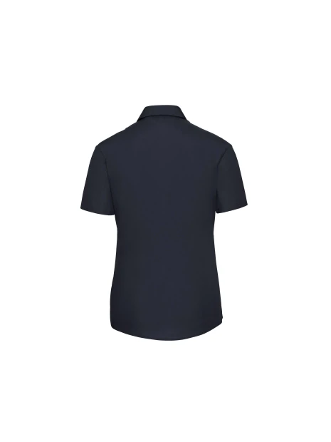 RUSSELL Chemise femme popeline polycoton manches courtes /api/colors/b68891a9-1d28-4f7a-8deb-775c45027afd personnalisable