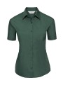RUSSELL Chemise femme popeline polycoton manches courtes /api/colors/703c36ed-7cf8-4ab1-a432-f578ca5c6bbd personnalisable