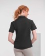Hemden RUSSELL Ladies' Ss Polycotton Poplin Shirt voor bedrukking &amp; borduring