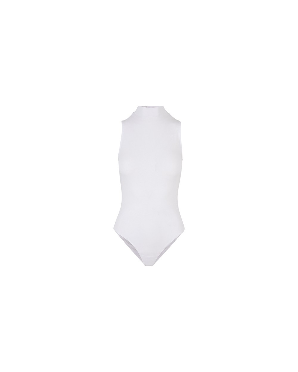 BUILD YOUR BRAND Ladies Sleeveless Turtleneck Body T-Shirts personalisierbar