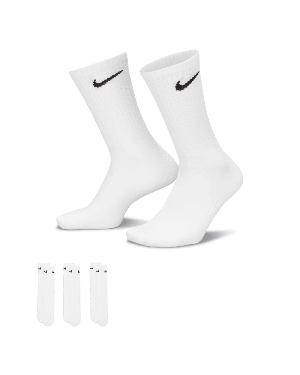 Sous-Vêtements personnalisable NIKE Nike everyday crew socks (3 pairs)