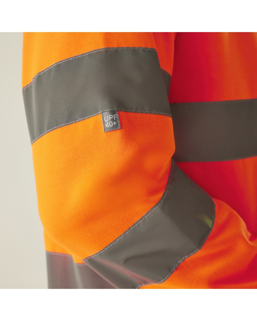 Sweaters & hoodies REGATTA Hi-Vis Pro Contract Crew Neck Sweatshirt voor bedrukking &amp; borduring