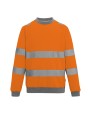 Sweaters & hoodies REGATTA Hi-Vis Pro Contract Crew Neck Sweatshirt voor bedrukking &amp; borduring