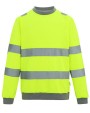 Sweaters & hoodies REGATTA Hi-Vis Pro Contract Crew Neck Sweatshirt voor bedrukking &amp; borduring