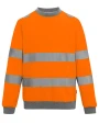 Sweaters & hoodies REGATTA Hi-Vis Pro Contract Crew Neck Sweatshirt voor bedrukking &amp; borduring