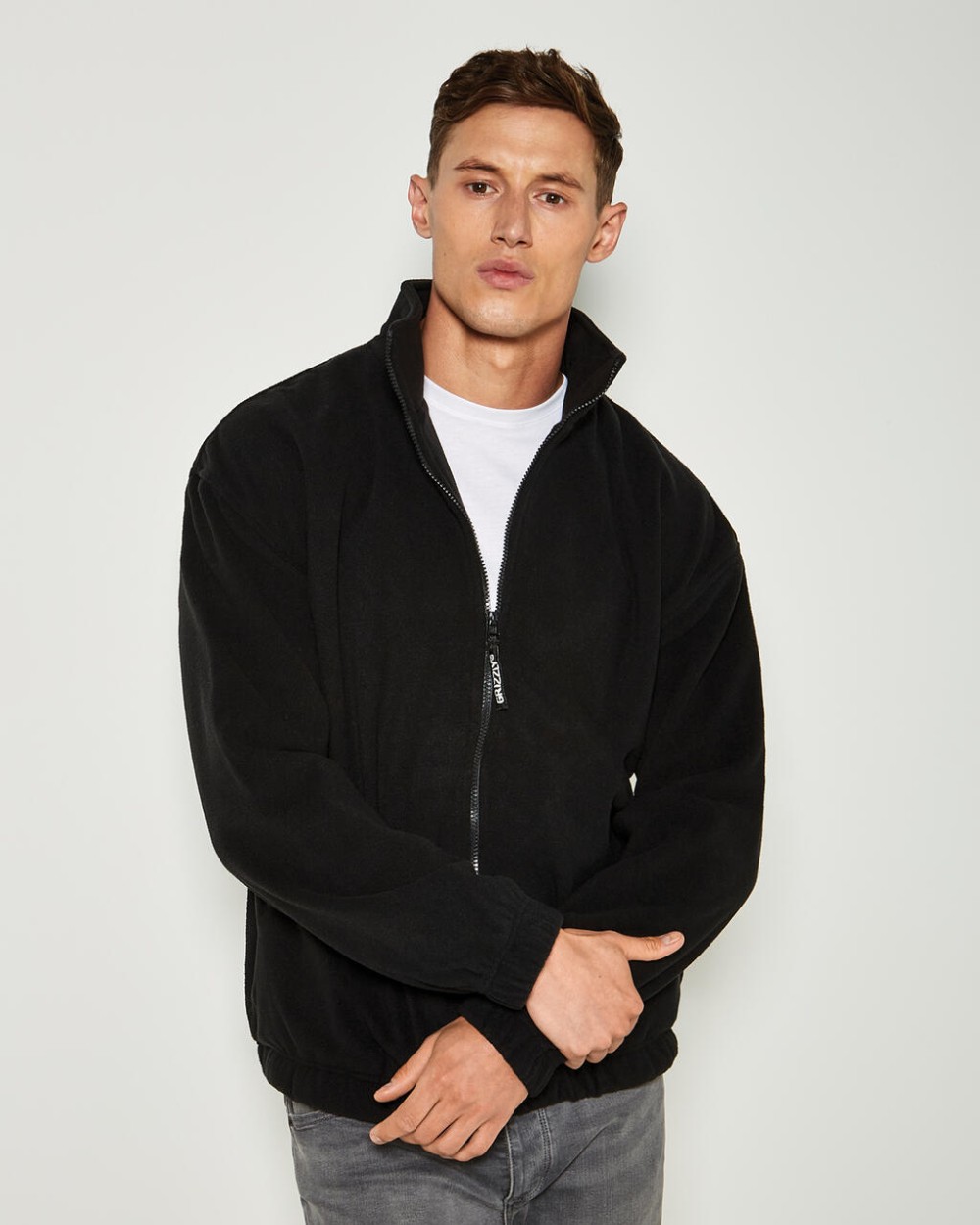KUSTOM KIT Classic Fit Full Zip Fleece Polar Fleeces personalisierbar