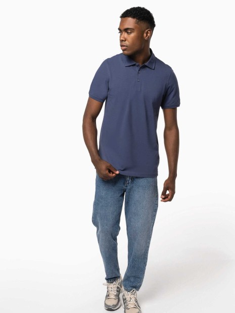 Polos à personnaliser KARIBAN Polo piqué manches courtes homme 