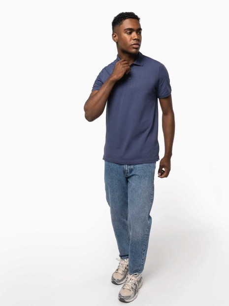 Polos à personnaliser KARIBAN Polo piqué manches courtes homme 