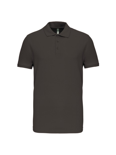 KARIBAN Polo piqué manches courtes homme /api/colors/3664e9be-231a-44a8-bacd-707b001b474c personnalisable