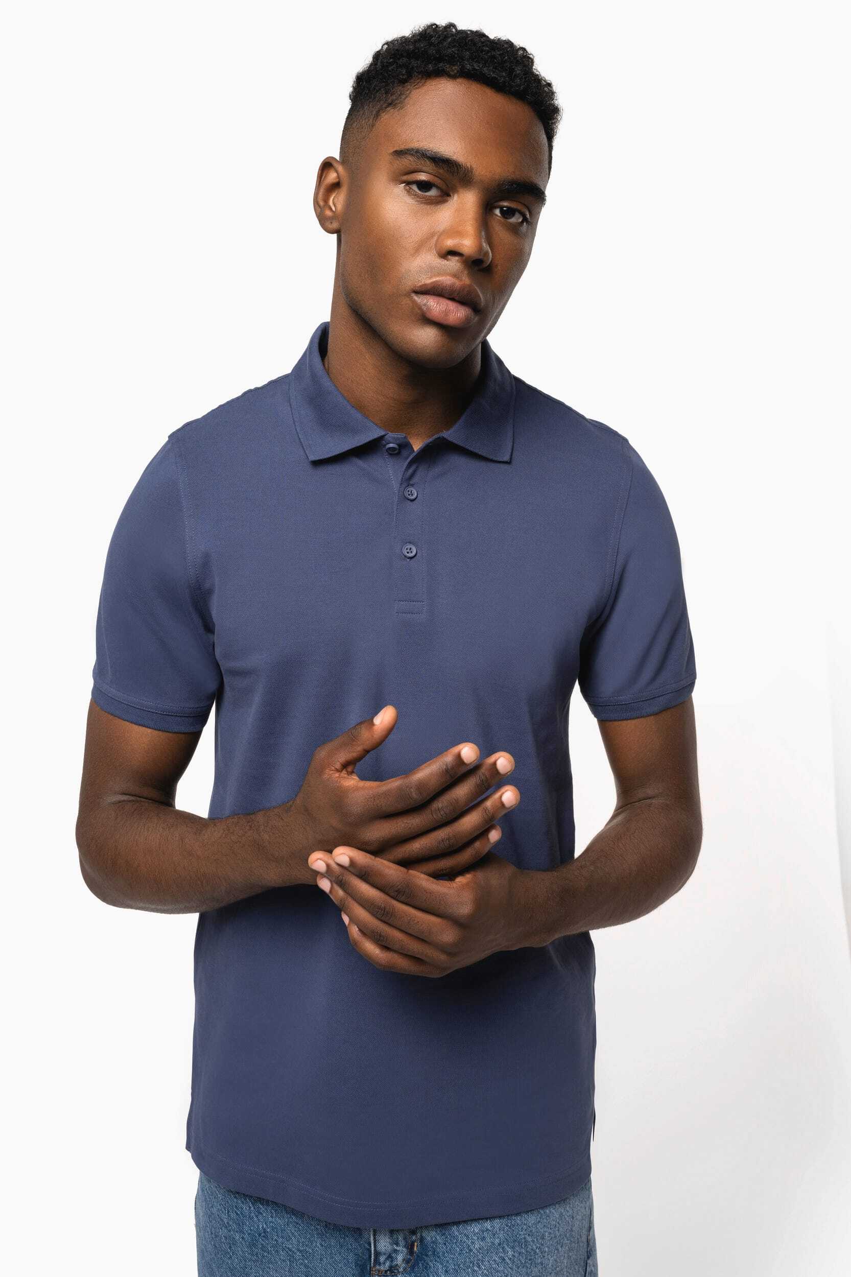 Polos personnalisable KARIBAN Polo piqué manches courtes homme
