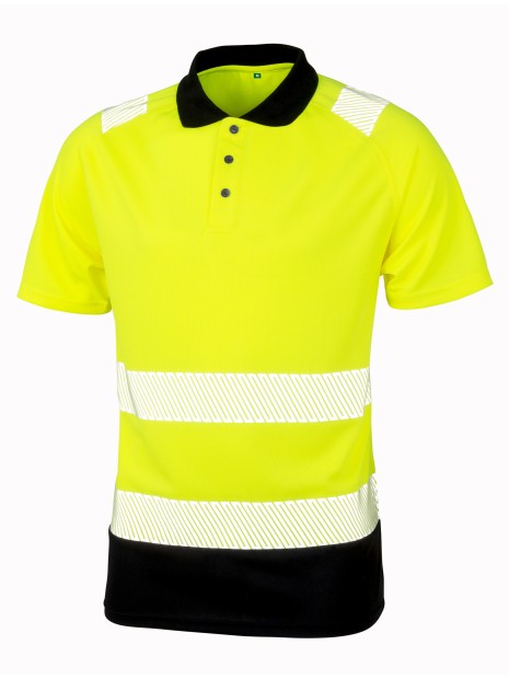 RESULT Polo de sécurité recyclé /api/colors/f8fdaa66-6ddc-4b38-97a7-dc26c00d2622 personnalisable