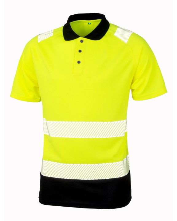 Polo's RESULT Gerecycled veiligheidspolo voor bedrukking &amp; borduring