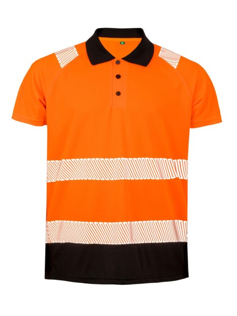RESULT Polo de sécurité recyclé /api/colors/546d7fe2-8ac8-431c-b381-e5ee794251c2 personnalisable