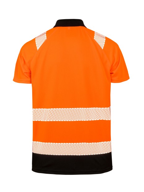 RESULT Polo de sécurité recyclé /api/colors/994f2ca3-7f16-475d-8db3-474f109852d9 personnalisable