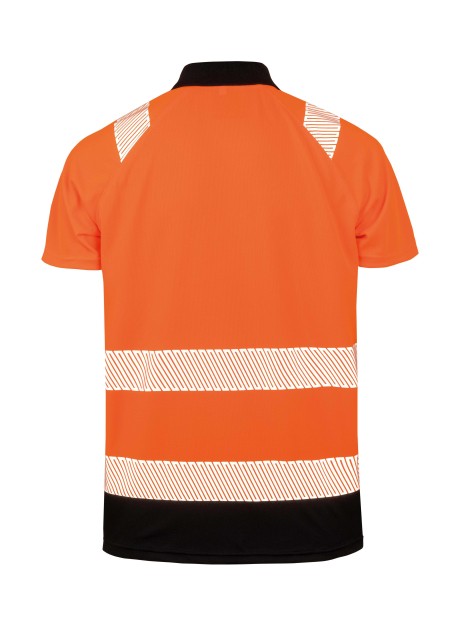 RESULT Polo de sécurité recyclé /api/colors/637373d0-7be8-4d45-9185-34ac15e885b0 personnalisable