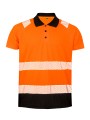 RESULT Polo de sécurité recyclé /api/colors/994f2ca3-7f16-475d-8db3-474f109852d9 personnalisable