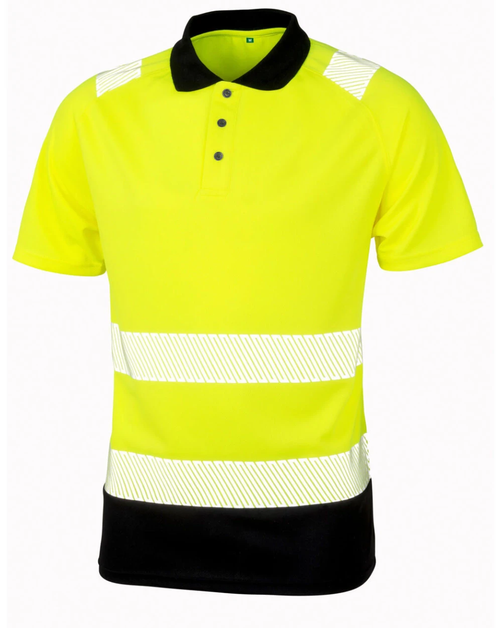 RESULT Recyceltes Sicherheits-Polohemd Poloshirts personalisierbar