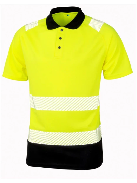 RESULT Polo de sécurité recyclé /api/colors/e5315b4f-9aed-482d-99bf-360238f2bb1e personnalisable