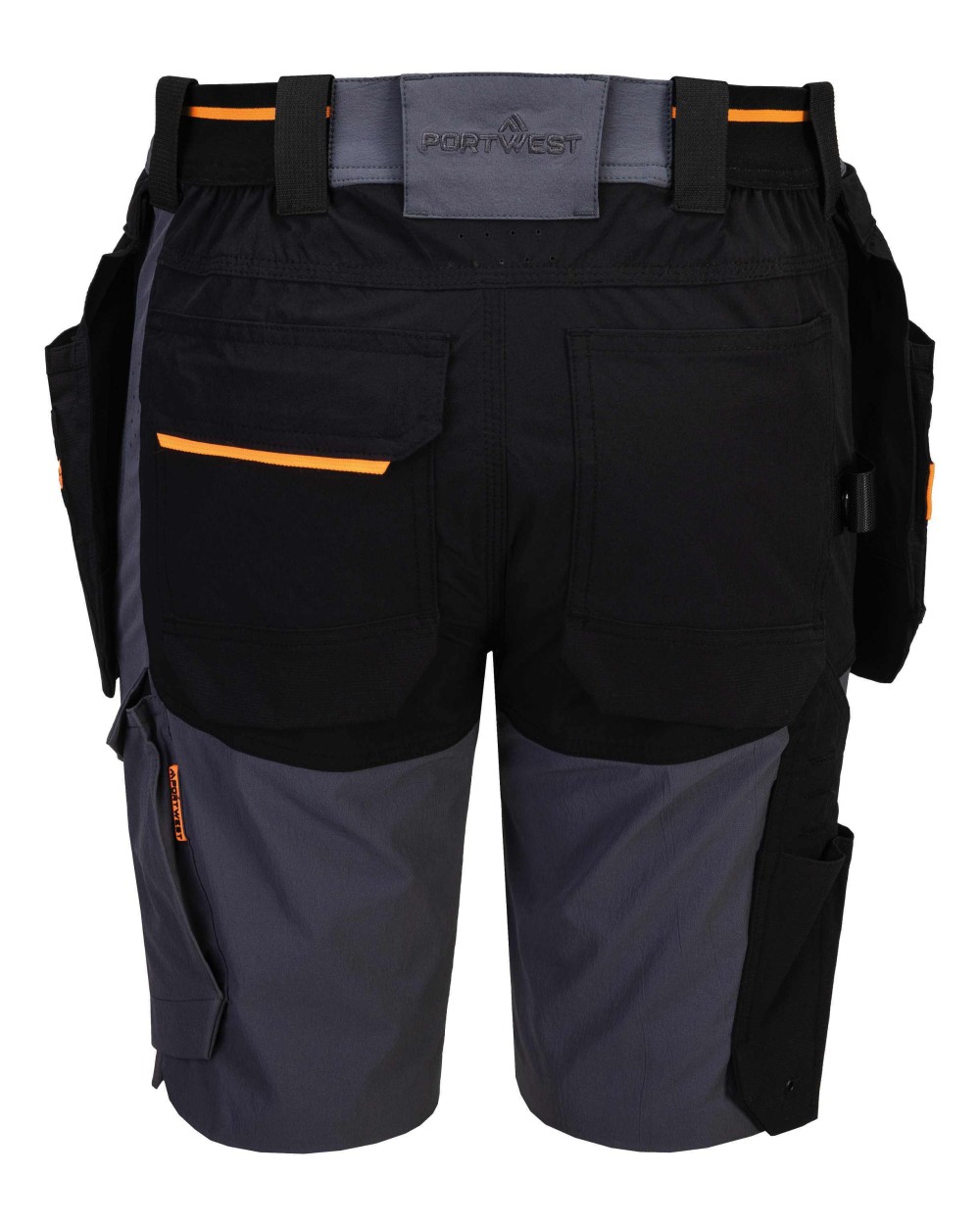 Bermuda's & Shorts PORTWEST EV4 Lightweight detachable holster shorts (EV444) voor bedrukking &amp; borduring