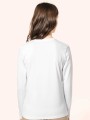 T-Shirts à personnaliser KARIBAN T-shirt Supima® col V manches longues femme 