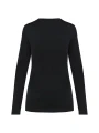 KARIBAN T-shirt Supima® col V manches longues femme /api/colors/b9fdad4a-5e94-45cb-8c03-c08b349b28c3 personnalisable