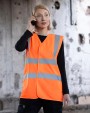 Fluo vestjes KORNTEX 4-Band Safety Vest Minden voor bedrukking &amp; borduring