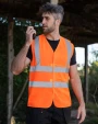 Fluo vestjes KORNTEX 4-Band Safety Vest Minden voor bedrukking &amp; borduring