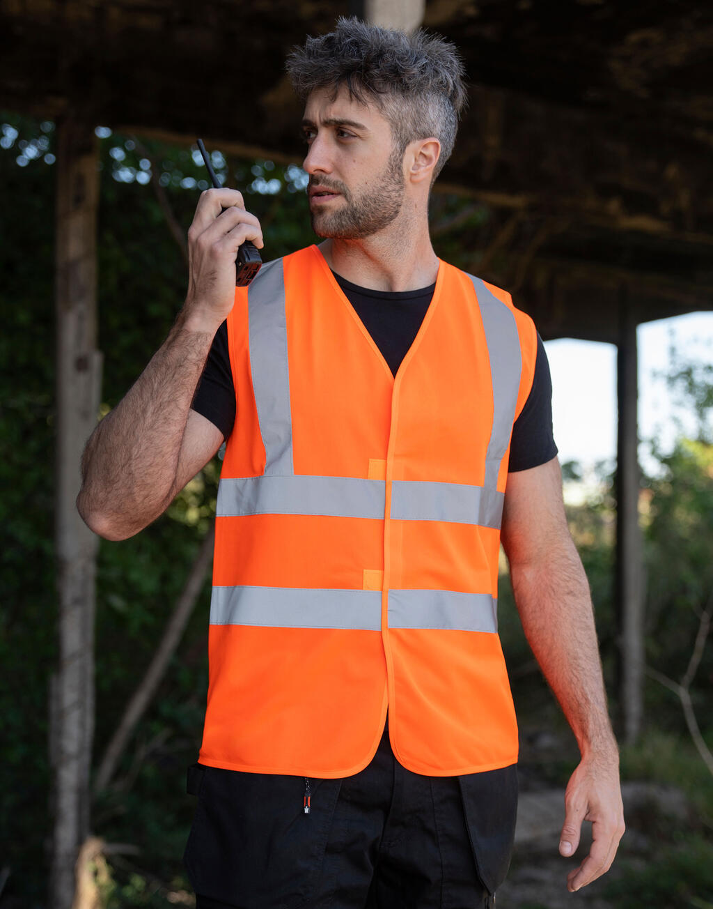 Gilets de sécurité personnalisable KORNTEX 4-Band Safety Vest Minden