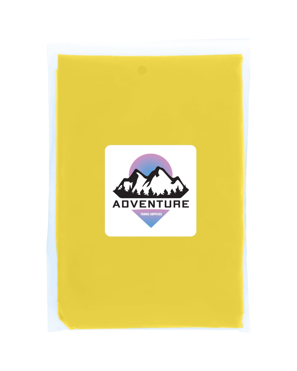 Vestes personnalisable 4DO Poncho jetable pour la pluie Mayan recyclé certifié GRS avec pochette de rangement 