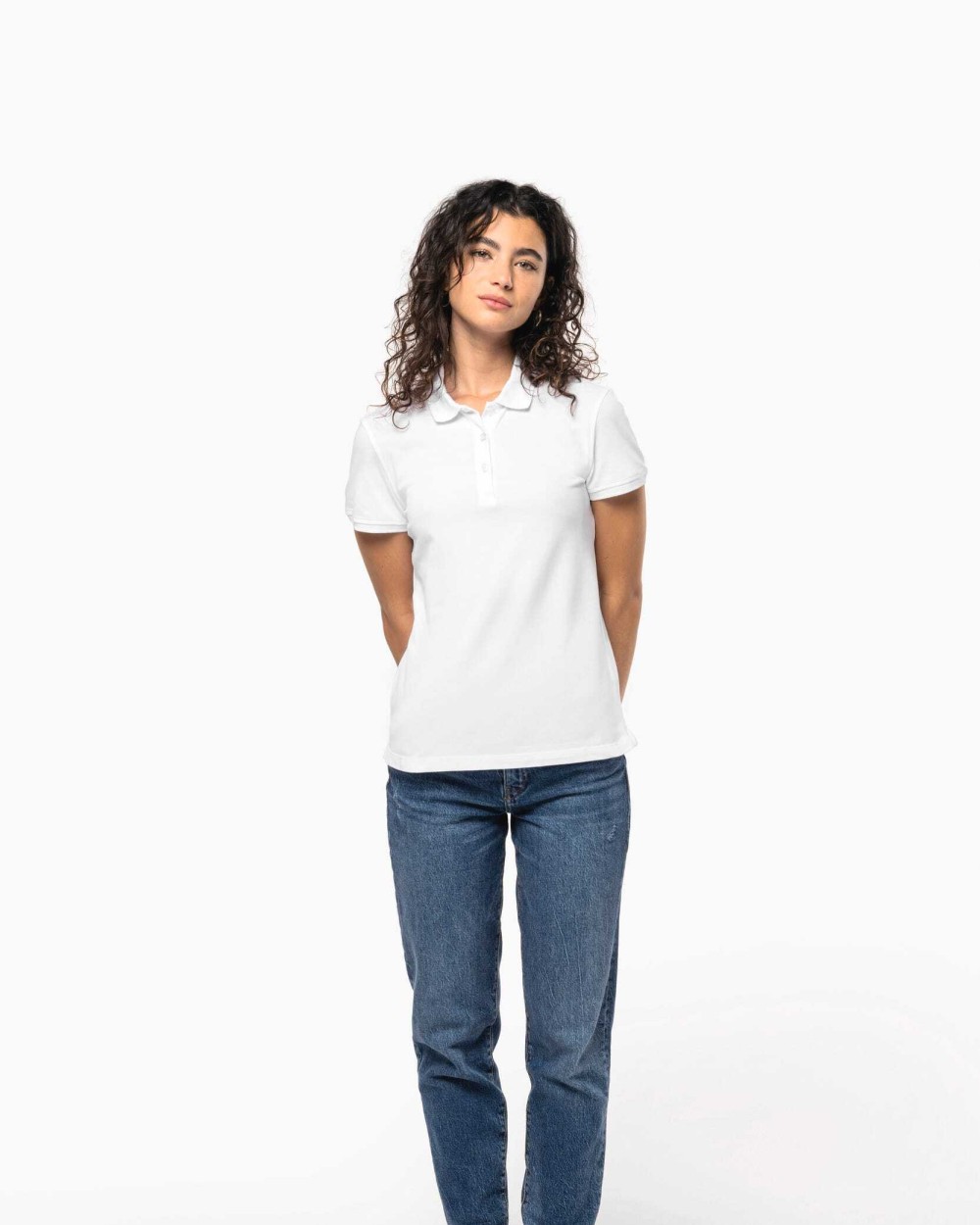 Polos personnalisable KARIBAN Polo piqué manches courtes femme