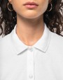 KARIBAN Piqué-Polohemd für Damen Poloshirts personalisierbar