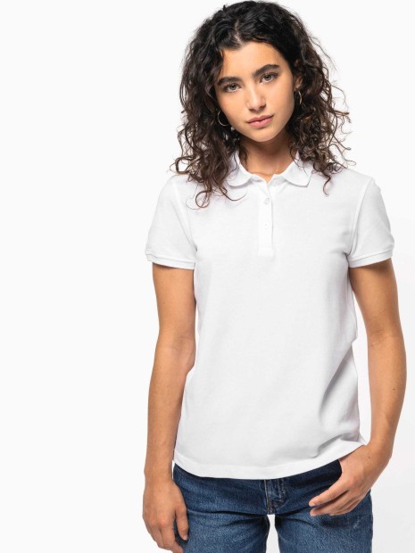 Polos à personnaliser KARIBAN Polo piqué manches courtes femme 
