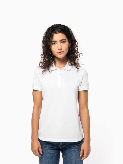 Polos à personnaliser KARIBAN Polo piqué manches courtes femme 