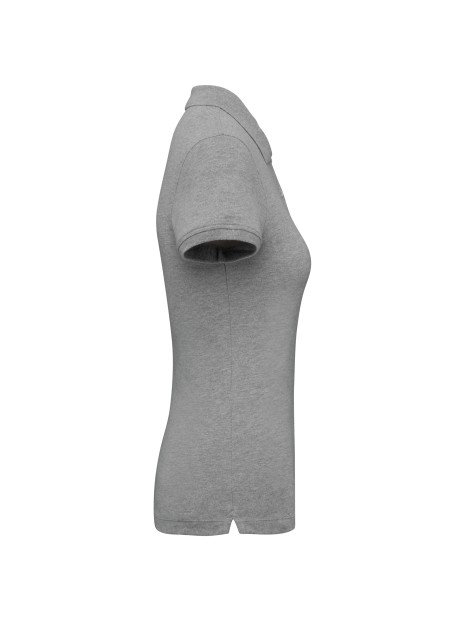 KARIBAN Polo piqué manches courtes femme /api/colors/a37ac46b-201c-43db-9085-8f3a99c04b1c personnalisable