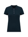 KARIBAN Polo piqué manches courtes femme /api/colors/b68891a9-1d28-4f7a-8deb-775c45027afd personnalisable