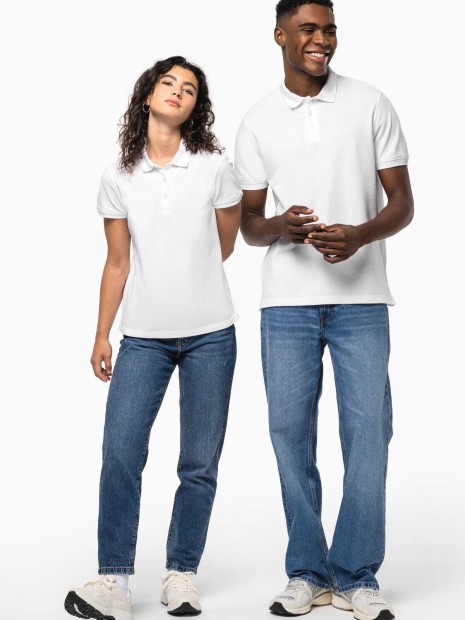 Polos à personnaliser KARIBAN Polo piqué manches courtes femme 