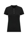 KARIBAN Polo piqué manches courtes femme /api/colors/b9fdad4a-5e94-45cb-8c03-c08b349b28c3 personnalisable