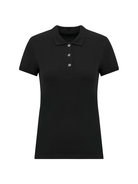 KARIBAN Polo piqué manches courtes femme /api/colors/b9fdad4a-5e94-45cb-8c03-c08b349b28c3 personnalisable