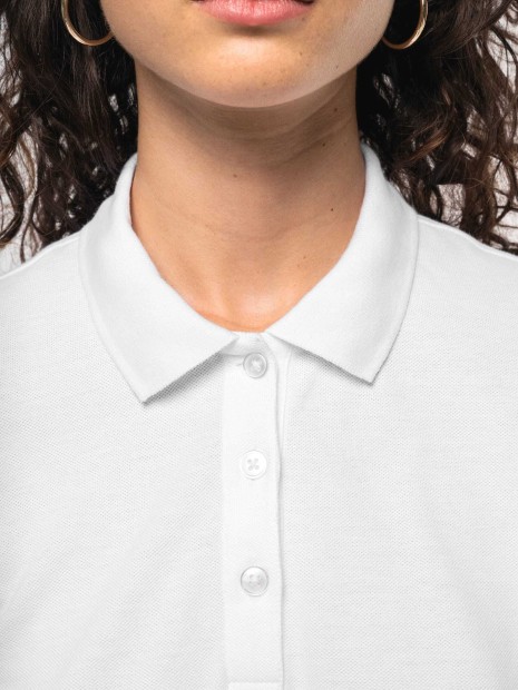 Polos à personnaliser KARIBAN Polo piqué manches courtes femme 
