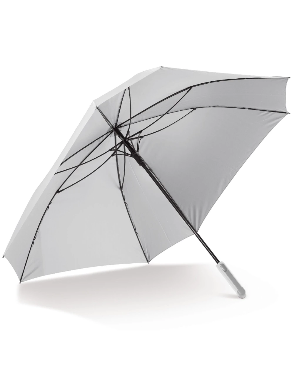 4DO Luxus 27” quadratischer Regenschirm mit Hülle Regenschirme personalisierbar