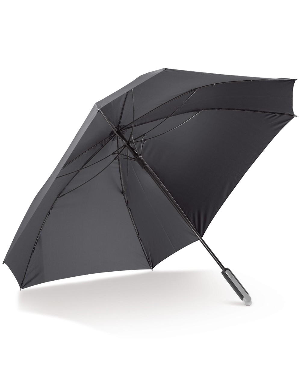 4DO Luxus 27” quadratischer Regenschirm mit Hülle Regenschirme personalisierbar