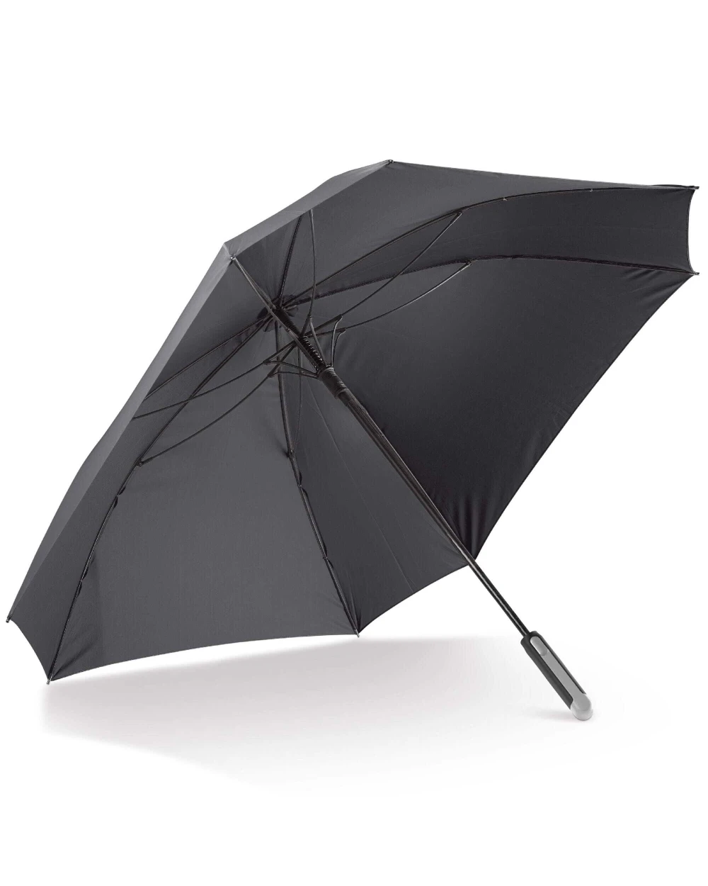 Paraplu's 4DO Deluxe vierkante paraplu met draaghoes 27” auto open voor bedrukking &amp; borduring