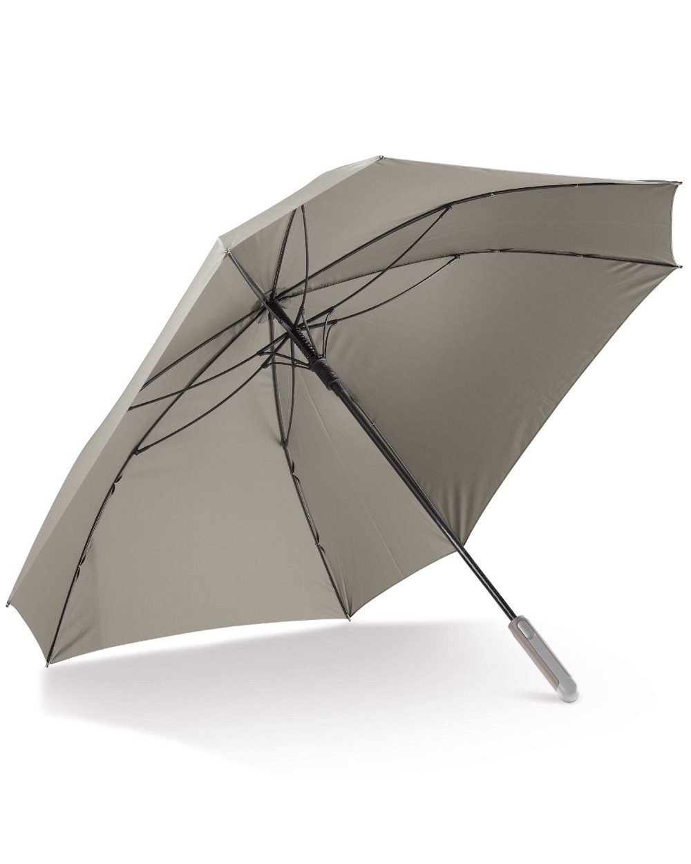 4DO Luxus 27” quadratischer Regenschirm mit Hülle Regenschirme personalisierbar
