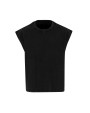 T-Shirts personnalisable BUILD YOUR BRAND VINTAGE CROPPED HEAVY SLEEVELESS TEE