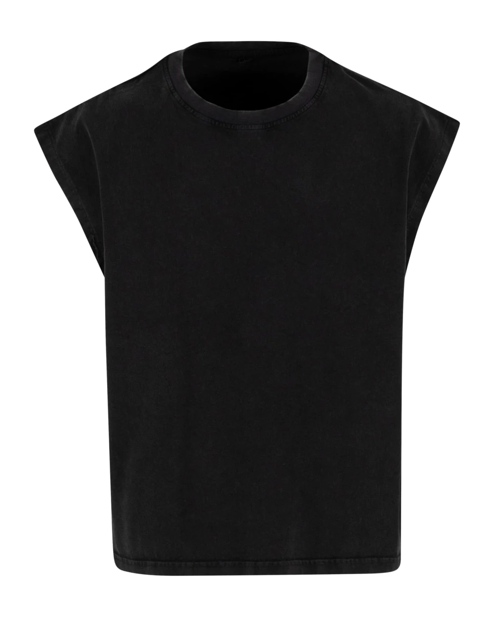 BUILD YOUR BRAND VINTAGE CROPPED HEAVY SLEEVELESS TEE T-Shirts personalisierbar