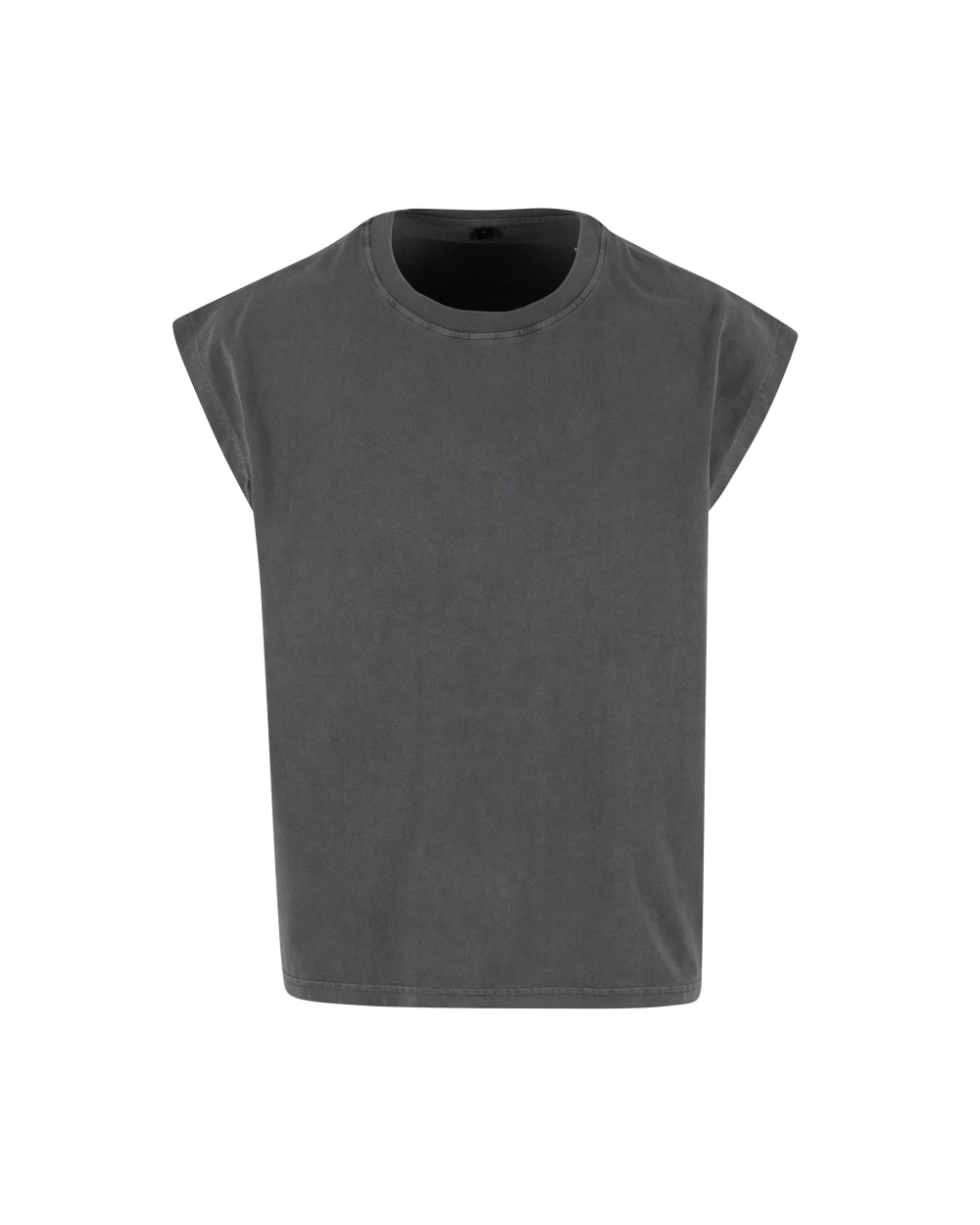 BUILD YOUR BRAND VINTAGE CROPPED HEAVY SLEEVELESS TEE T-Shirts personalisierbar