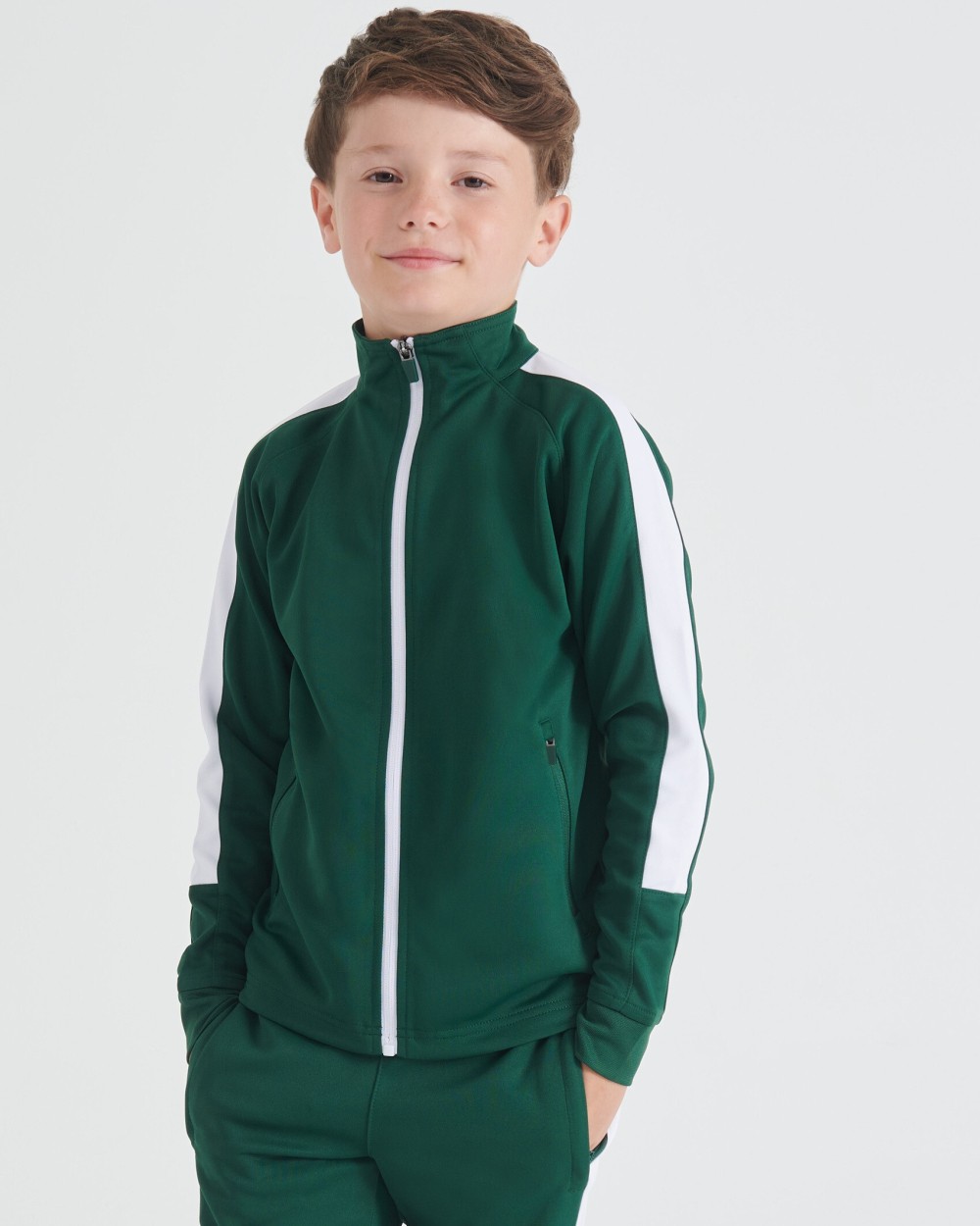 FINDEN-HALES KID'S KNITTED TRACKSUIT TOP Jacken personalisierbar
