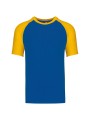 KARIBAN Baseball > T-shirt bicolore manches courtes /api/colors/4db825f7-c8dd-40a2-bcc6-d31c66051bc7 personnalisable